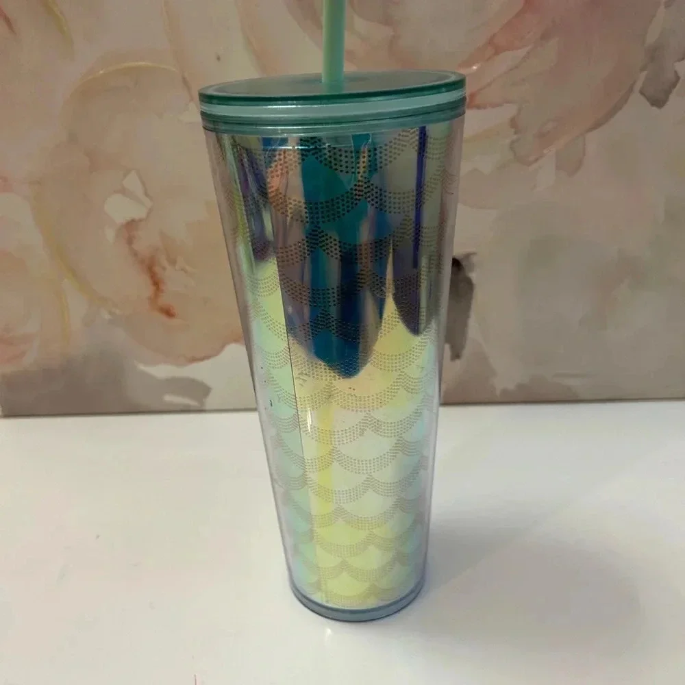 Starbucks Iridescent Mermaid Scales Siren 24oz Tumbler